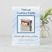 Invitation Garçon dans la calculatrice Costume de costume vir (Debout devant)