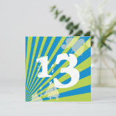 Invitation Garçon de l'adolescence de l'invitation | de fête (Debout devant)