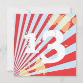 Invitation Garçon de l'adolescence de l'invitation | de fête (Devant)