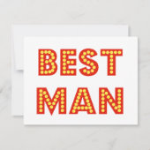 Invitation garçon d'honneur (Devant)