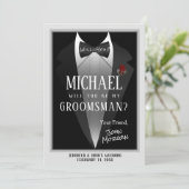 Invitation Garçon d'Honneur Smoking (Debout devant)