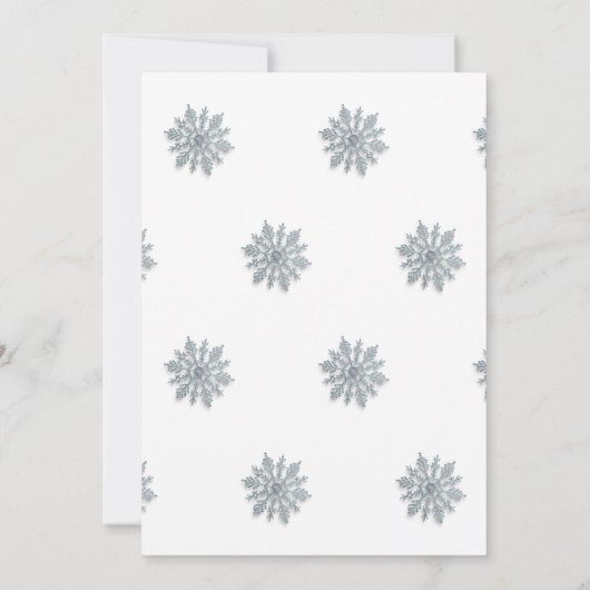 Invitation Garçon loup mignon thème forêt hivernale aquarelle (Dos)