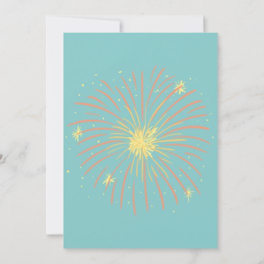 Invitation garçon mignon Toy drôle robot premier 1er annivers (Dos)