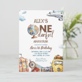 Invitation Garçon Oneferdul Aventure 1er Anniversaire (Debout devant)