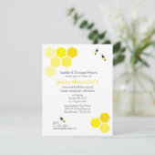 Invitation garçon ou fille N'IMPORTE QUEL ÂGE Abeille ANNIVER (Debout devant)