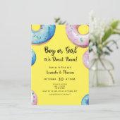 Invitation Garçon ou fille ! Nous le savons ! Invitati de la  (Debout devant)