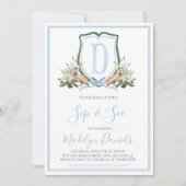 Invitation Garçon Pelican Sudiste Chic Sip & See (Devant)