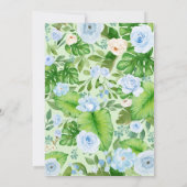 Invitation Garçon Sauvage Un Safari (Dos)