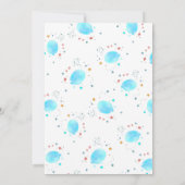 Invitation Garçon Teddy Ours Nous Pouvons Attendre Baby showe (Dos)