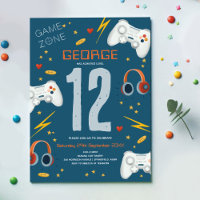 Garçons Cool Jeu Vidéo Enfants 12e anniversaire