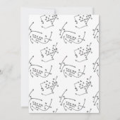 Invitation Garçons Jeu Brown et Baby shower de football (Dos)