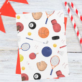 Invitation Garçons Moderne Fun Sports Anniversaire de enfant 