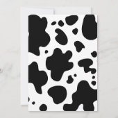 Invitation Garçons Mon premier rodéo Cowboy 1er anniversaire (Dos)