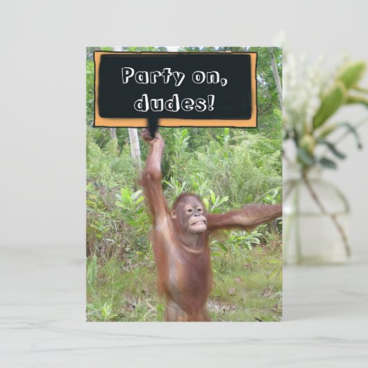 Invitation Garçons Night Out (Debout devant)