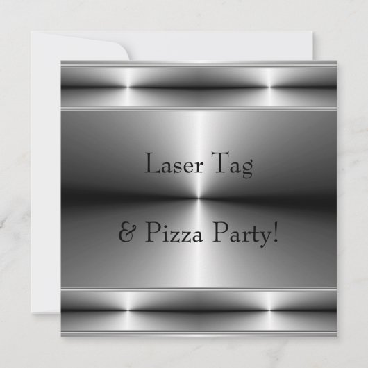 Invitation Garçons N'Importe Quel Numéro Modèle de fête d'ann (Devant)