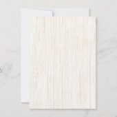 Invitation Garçons Tribal Antler Automne Baby Shower Invitati (Dos)