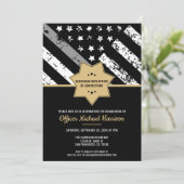 Invitation Garde de libération conditionnelle de l'agent corr (Debout devant)