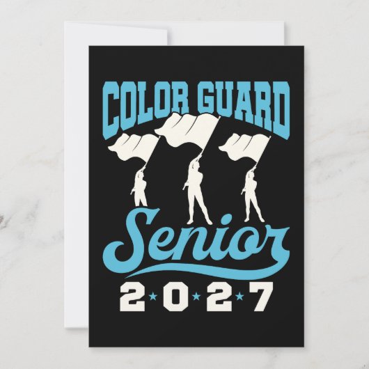 Invitation Garde d'honneur senior 2027 (Devant)