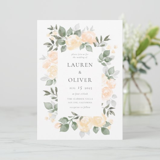Invitation Garden Blooms (Debout devant)
