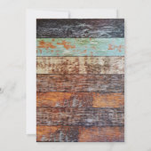 Invitation Garden Creatures, Rustic Garden Party (Dos)