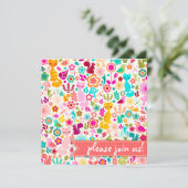 Invitation Garden Kitty (Debout devant)