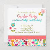 Invitation Garden Kitty (Dos)