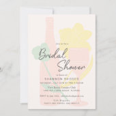 Invitation Garden Party Bridal Shower (Devant)