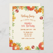 Invitation Garden Visitors (Devant / Derrière)