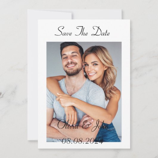 Invitation garder la date (Devant)