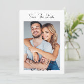 Invitation garder la date (Debout devant)