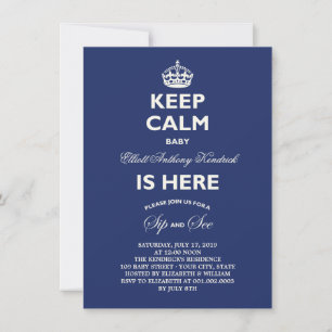 Invitation Garder son calme Faire un tour et voir annonce de 