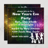 INVITATION GARDEZ LE CALME ET LA FÊTE, DANSEURS (Devant / Derrière)