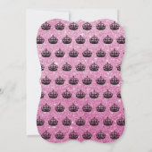 Invitation Gardez l'invitation calme de fête d'anniversaire (Dos)