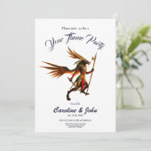 Invitation Gardien de la Porte Céleste – Anubis (Debout devant)