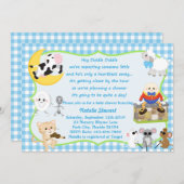 Invitation Gardien Rhyme Boy (Devant / Derrière)