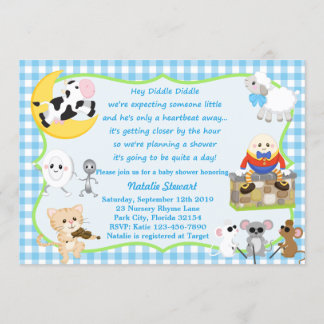Invitation Gardien Rhyme Boy