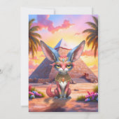 Invitation Gardien sacré du désert (Dos)