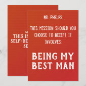 Invitation Garin d'honneur (Devant / Derrière)