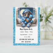 INVITATION GARYS PAJAMA PARTY (Debout devant)