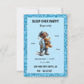 INVITATION GARYS PAJAMA PARTY (Devant)