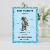 INVITATION GARYS PAJAMA PARTY (Debout devant)