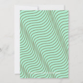 Invitation Gâteau au chocolat à la menthe (Dos)