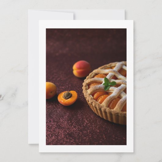 Invitation gateau aux peches (Devant)