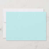 Invitation Gâteau Baby Sprinkle Bleu Gaufrette Garçon Sprinkl (Dos)