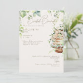 Invitation Gâteau Botanique Cake Mariage Brunch (Debout devant)