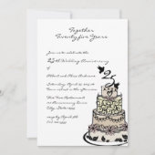 Invitation Gâteau d'anniversaire (Devant)