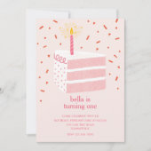 Invitation Gâteau d'anniversaire (Devant)