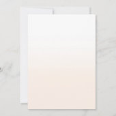 Invitation Gâteau de 3 couches Fête des mariées rustique élég (Dos)