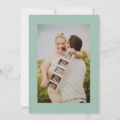 Invitation Gâteau de Baby shower illustré (Dos)