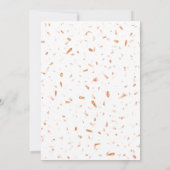 Invitation Gâteau de fête d'anniversaire (Dos)